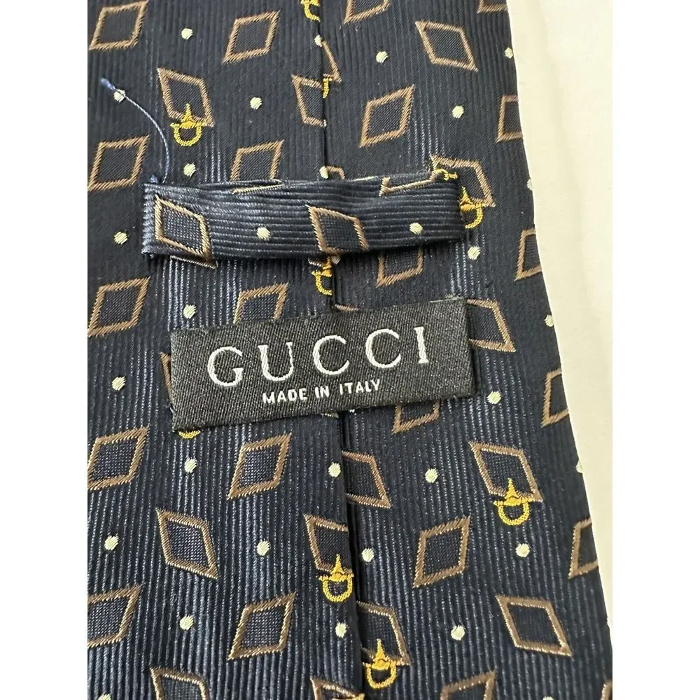 Gucci Men's Tie 100% Silk 3‎ 5